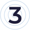 number three icon